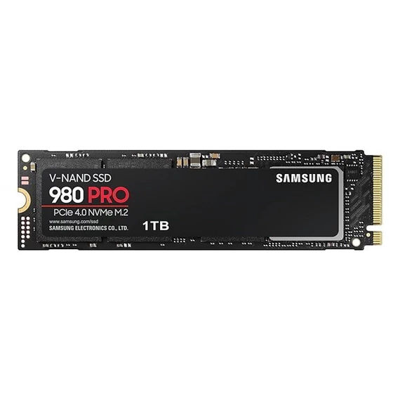 MZ-V8P1T0BW 980 PRO PCle 4.0, NVMe™ 1.3c, M.2, 7,000 MB/s, 1T, SAMSUNG SSD
