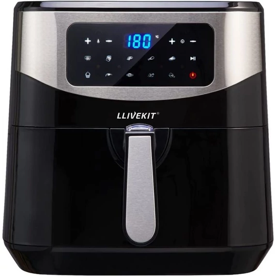 LLIVEKIT KDF-579D Forrólevegős sütő 7L |1800W