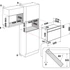 Kép 5/5 - AMW4920NB WHIRLPOOL Beépíthető Mikrohullámú sütő
