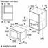Kép 2/5 - BFL623MB3 BOSCH Beépíthető mikrohullámú sütő