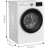 Kép 8/9 - B3WFU59415W2 BEKO Elöltöltős mosógép