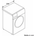 Kép 8/9 - BOSCH WGG244A20 Series 6 Elöltöltős mosógép