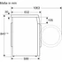 Kép 6/7 - BOSCH WUU28T48 Series 6 Elöltöltős mosógép