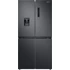 Kép 1/8 - SAMSUNG RF48A401EB4 Francia ajtós side-by-side hűtőszekrény