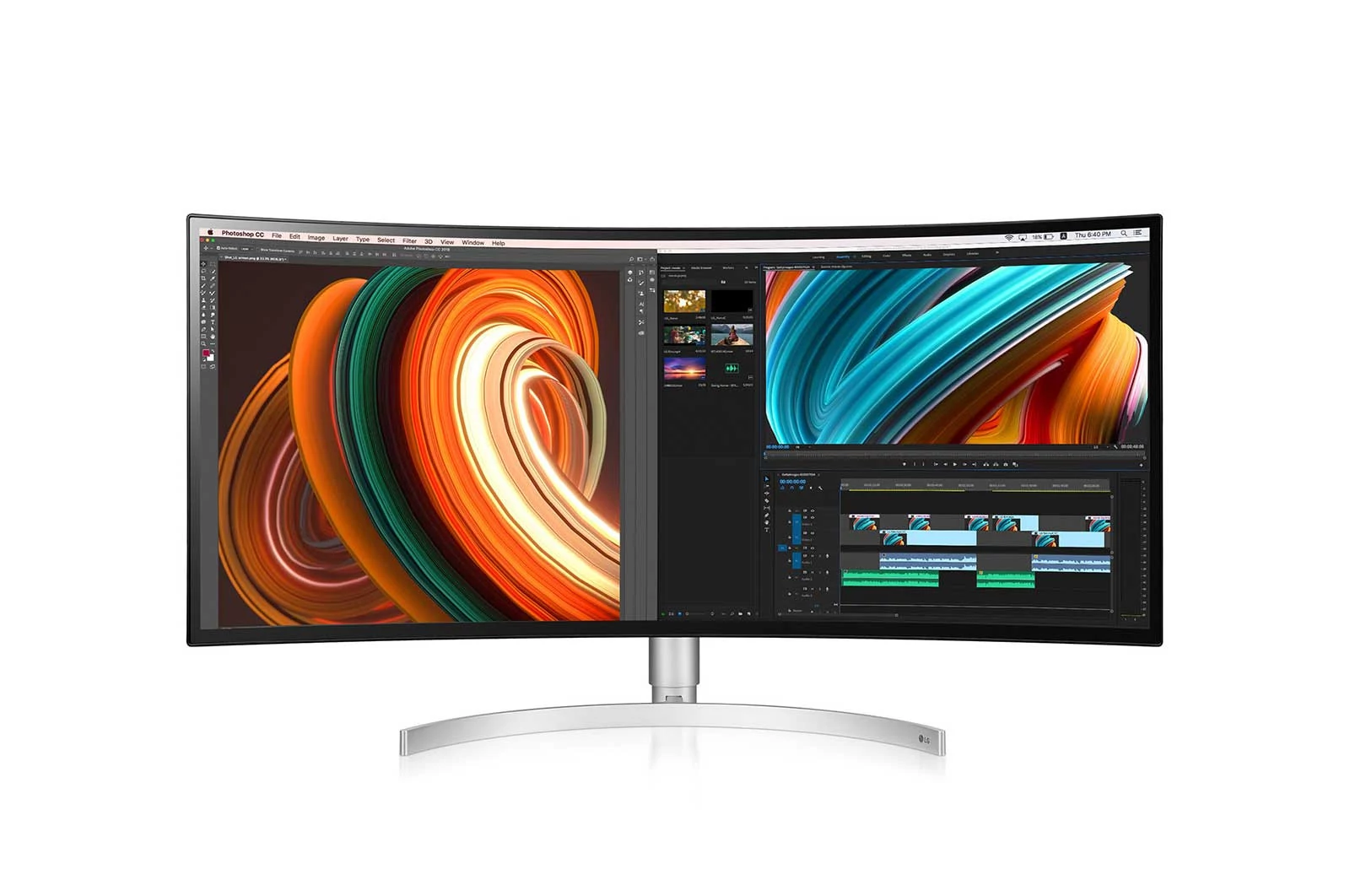 34WK95C49-W LG UltraWide Nano IPS QHD Monitor