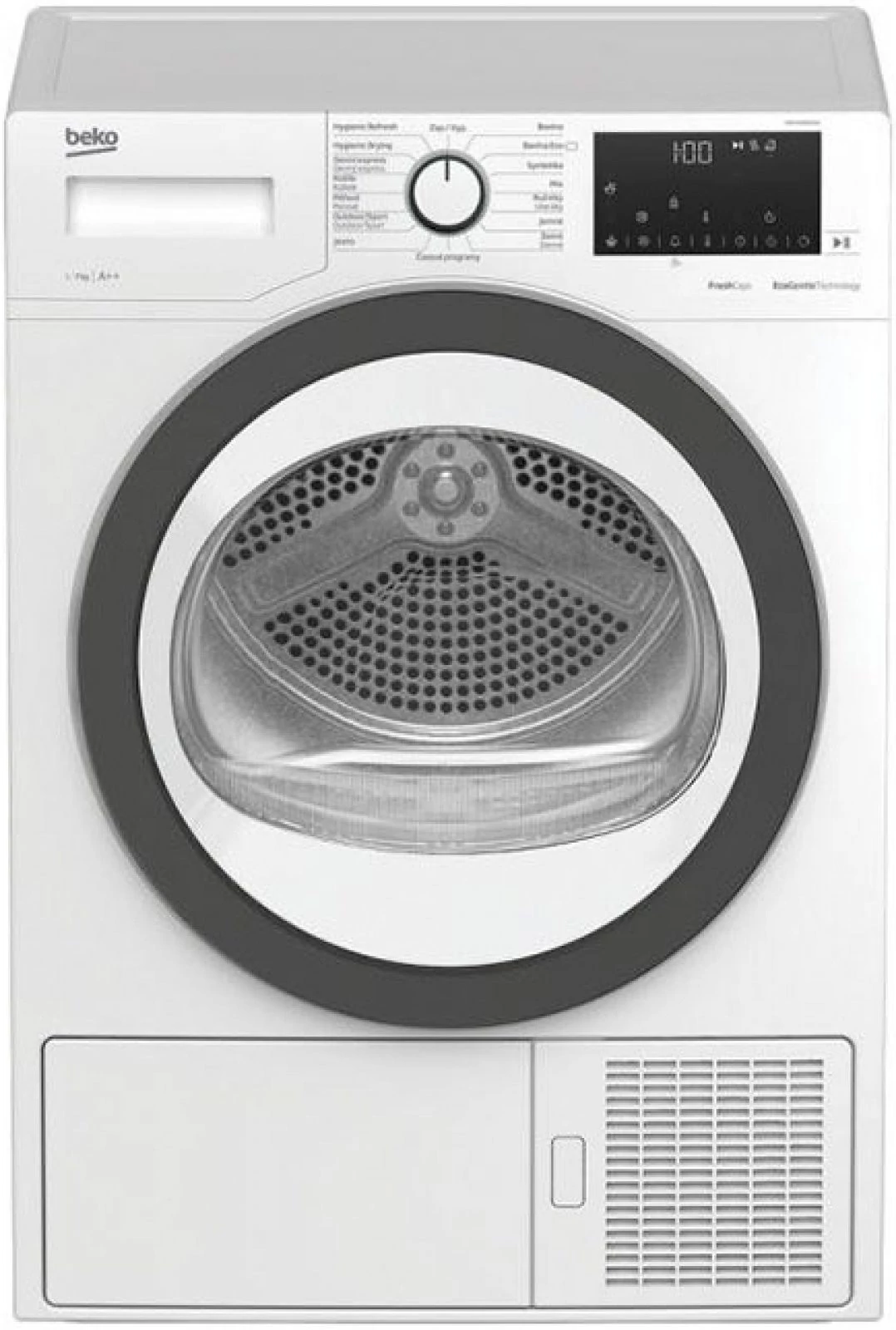 HDF7439CSSX BEKO Hőszivattyús szárítógép
