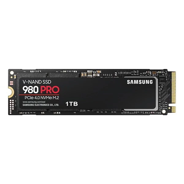 MZ-V8P1T0BW 980 PRO PCle 4.0, NVMe™ 1.3c, M.2, 7,000 MB/s, 1T, SAMSUNG SSD