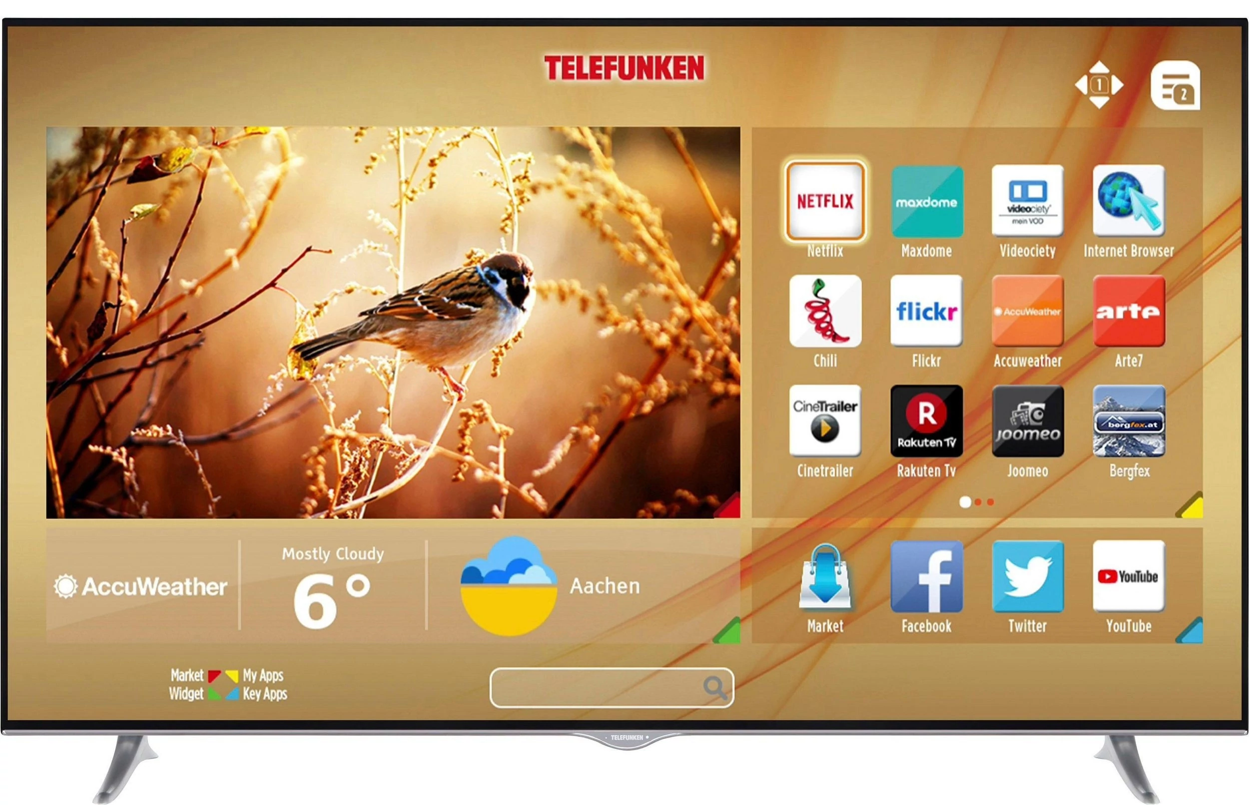 D65U600M4CWI TELEFUNKEN 4K SMART TV