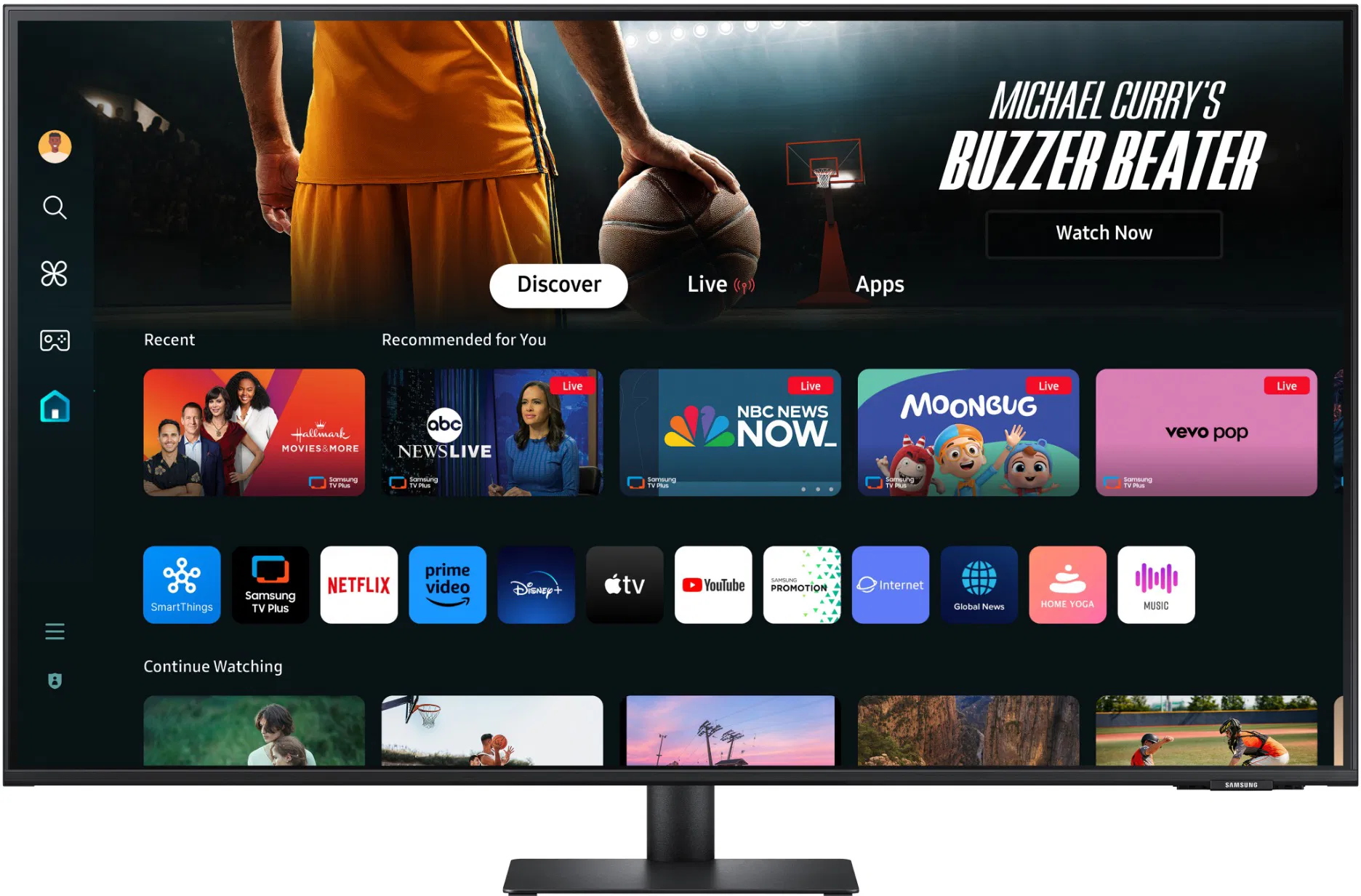 SAMSUNG LS43DM702UU M7 SMART Monitor