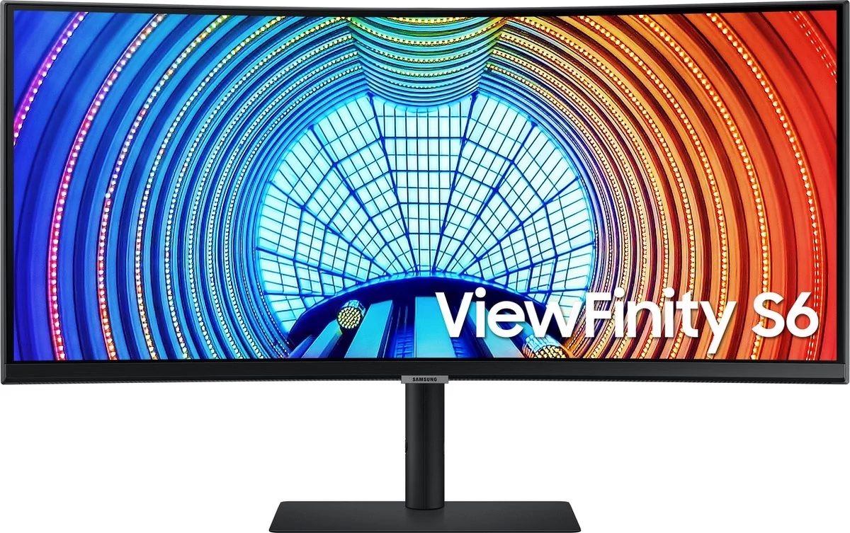 SAMSUNG LS34A650UBU ViewFinity S6 LED Monitor