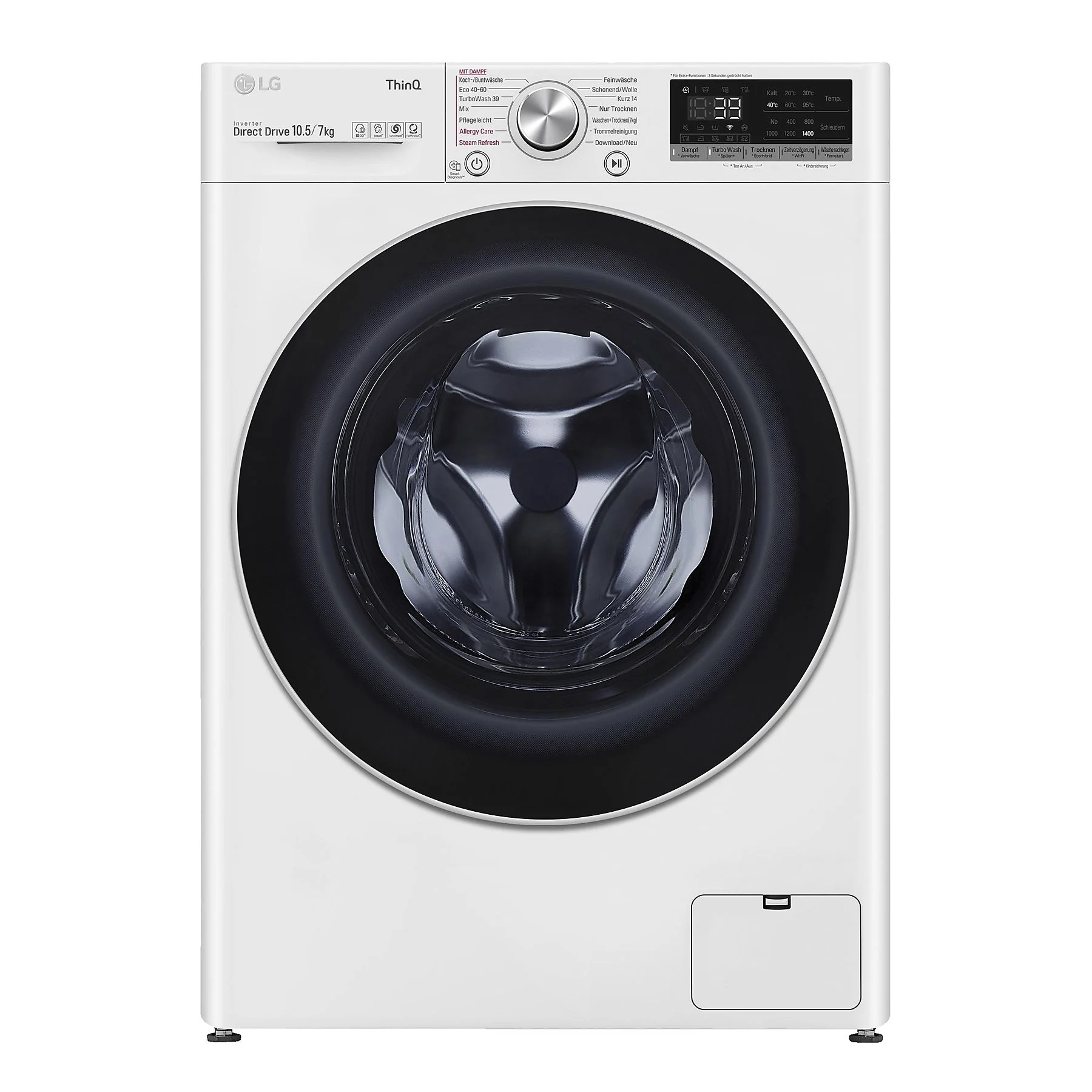 V7WD107H2E LG 10,5 kg/7 kg Mosó-szárítógép