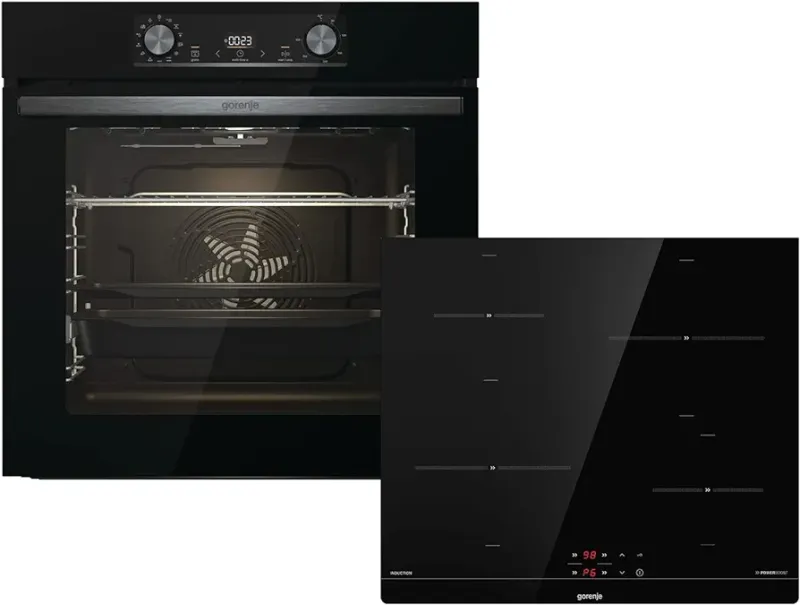 BLACK INDUCTION SET GORNEJE beépíthető sütőszett