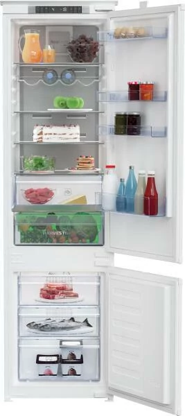 BCNA306E3SN BEKO Beépíthető kombinált hűtőszekrény