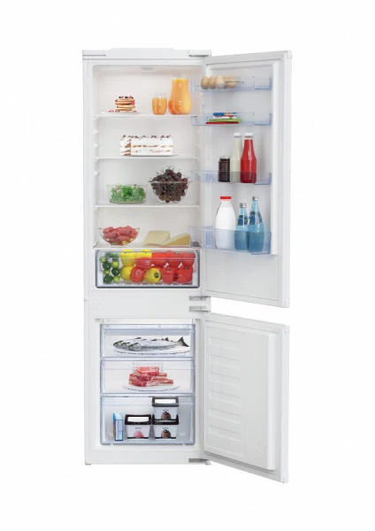 BCSA285K3SFN BEKO Beépíthető kombinált hűtőszekrény